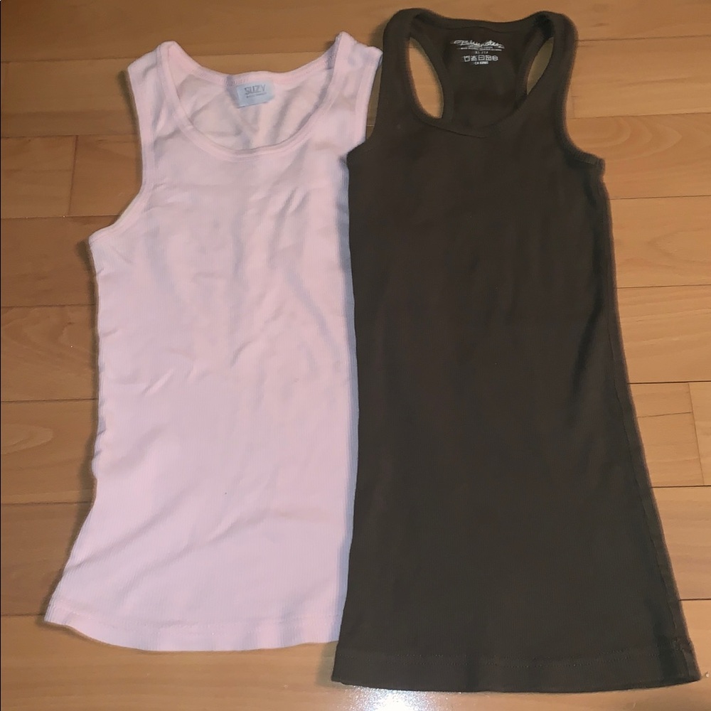 Two Racerback tank tops